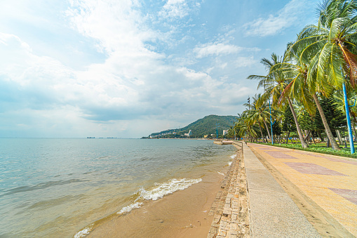 park in Front beach of Vung Tau city