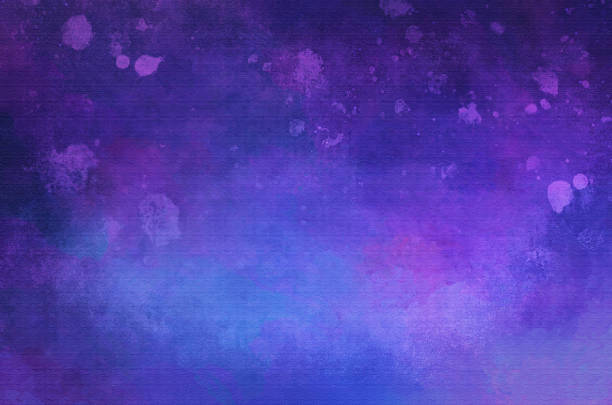 Blank blue, purple, violet, pink and cyan colored Background