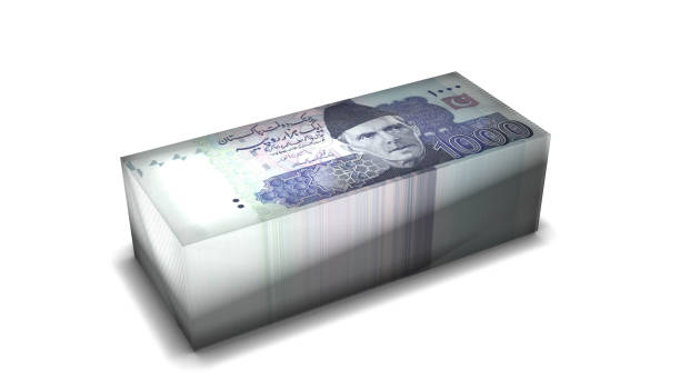 istock 3D Stack Banknote of 1000 Pakistan Rupee Money 1281496985