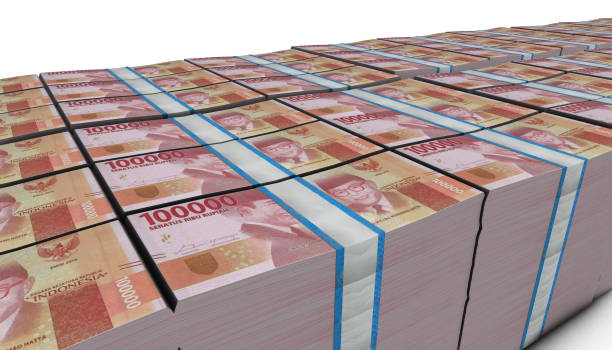 istock 3D Large Stack of 100000 Indonesia Rupiah Banknote 1281497131