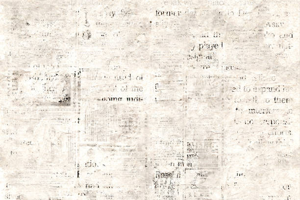 istock Newspaper paper grunge vintage old aged texture background 1281501867