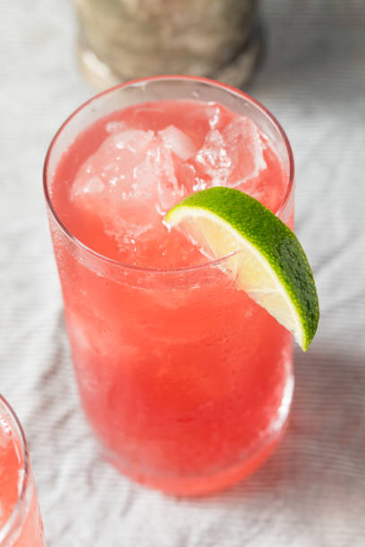 istock Refreshing Boozy Vodka Bay Breeze Cocktail 1281503192