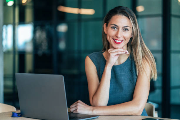 istock Young Business woman at office 1281504932