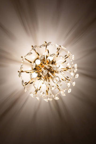 istock crystal chandelier hanging from the ceiling 1281508949