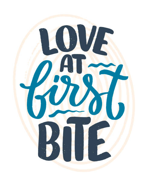 istock Funny saying, inspirational quote for cafe or bakery print. Funny brush calligraphy. Dessert lettering slogan in hand drawn style. Vector 1281511501