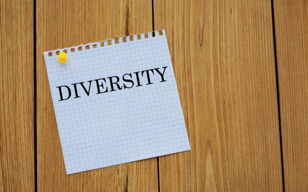istock DIVERSITY - words on white paper attached to a wooden board 1281512903