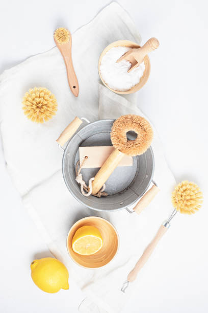 istock Home cleaning non toxic, natural products. 1281515360