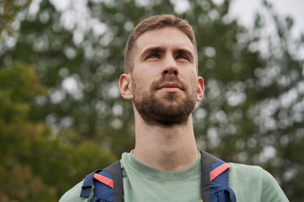 istock Handsome and confident hiker in nature 1281528182