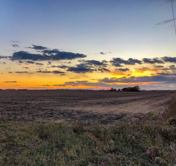 istock Sunset in South Dakota countryside 1281531936