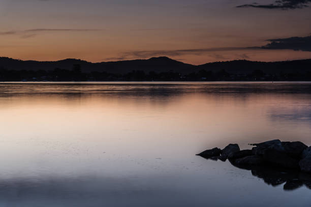istock Soft Shades of Sunset over the Bay 1281532068