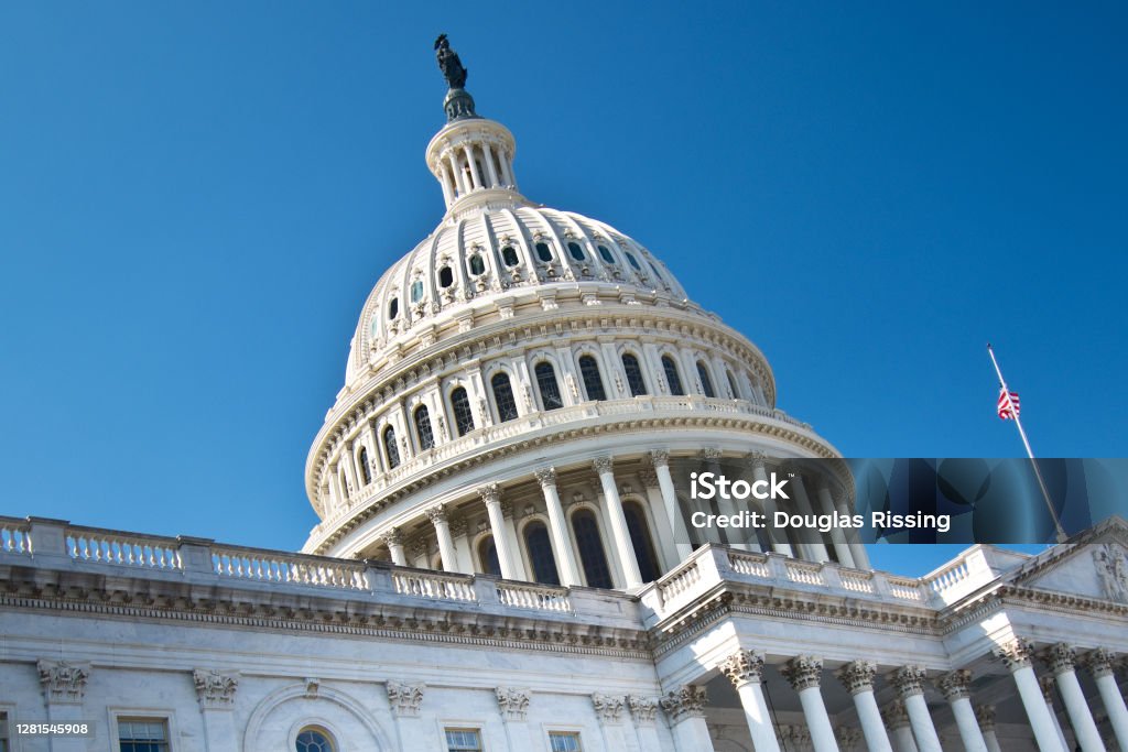 American Politics Federal Government Political System Capitol Building - Washington DC Stock Photo