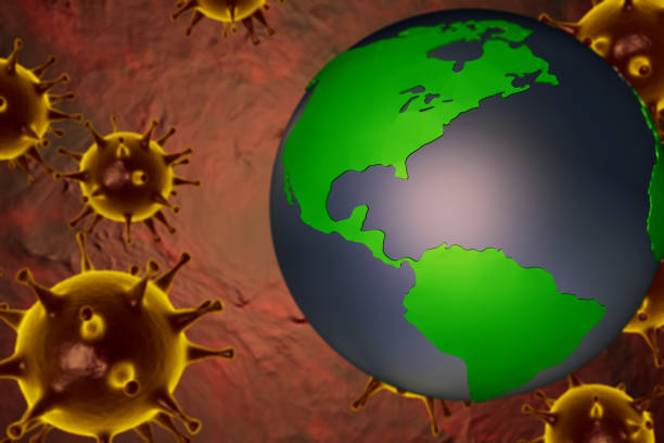 istock 3D ILLUSTRATION VIRUS covid 19, CORONAVIRUS AND WORLD, Flu coronavirus floating, micro view, pandemic virus infection, asian flu. 1281551729