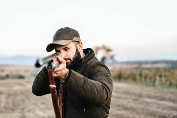 秋の狩猟 - hunting rifle sniper duck hunting ストックフォトと画像