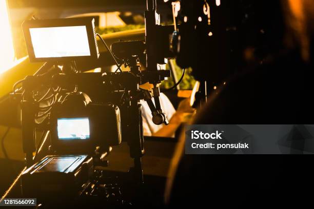 Behind The Scene Stock Photo - Download Image Now - Film Set, Film Director, Film Crew