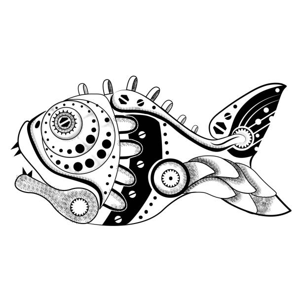 40+ Tribal Shark Tattoo Designs Stock Illustrations, Royalty-Free ...