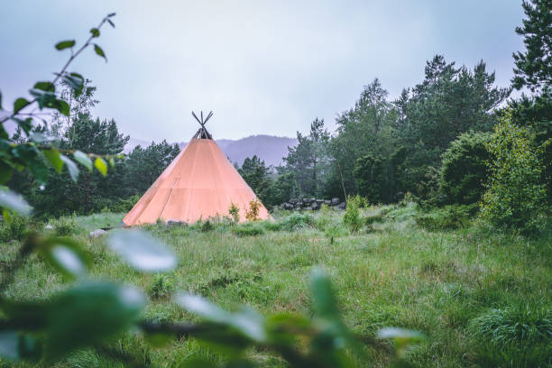istock Camping in the Woods 1281591970