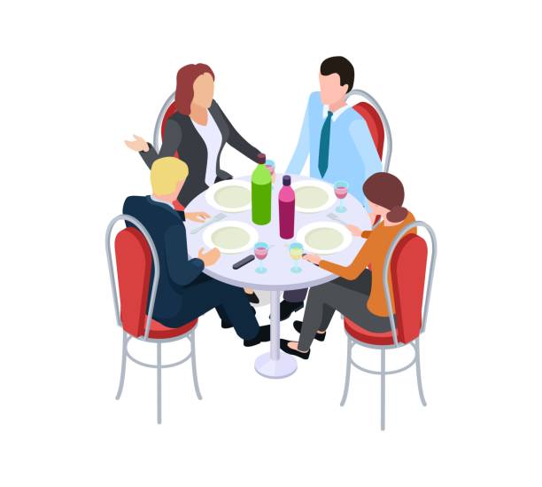 1,513 Team Lunch Illustrations & Clip Art - iStock | Virtual team lunch,  Office team lunch, Business team lunch