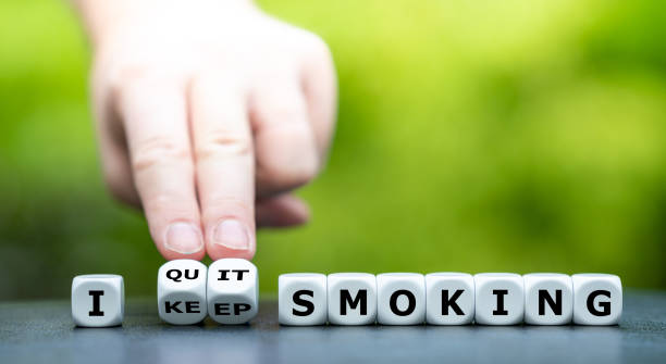 istock Hand turns dice and changes the expression 
