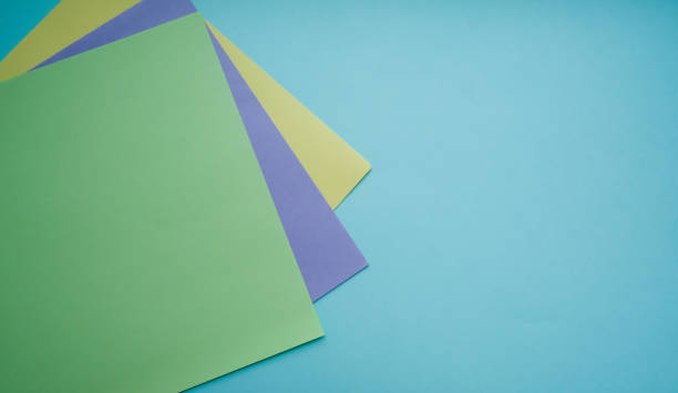 istock multicolored paper backgrounds, sheets of paper with place for text 1281605276