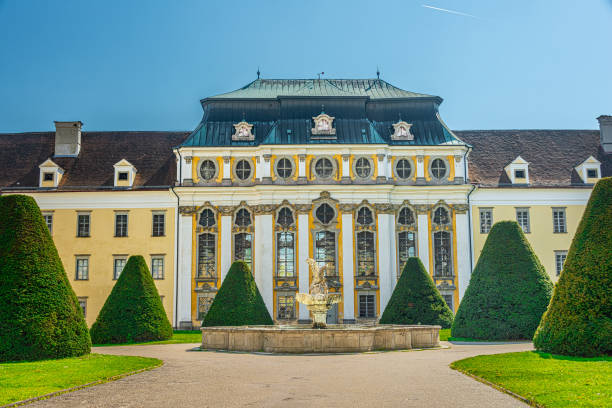 The famous Monastery St. Florian , Austria Impressions and Detail Views of the Monastery St. Florian in Upper Austria, near Linz linz austria stock pictures, royalty-free photos & images