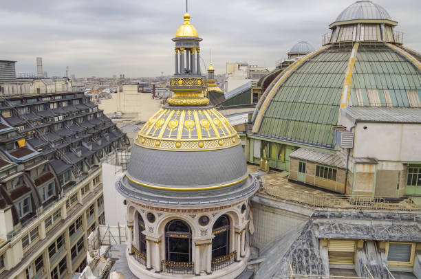 istock Charming view from the terrace over Paris. France 1281613839