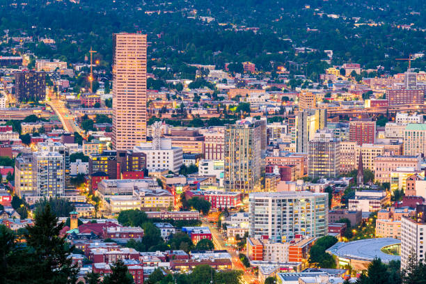 istock Portland, Oregon, USA Downtown 1281630562