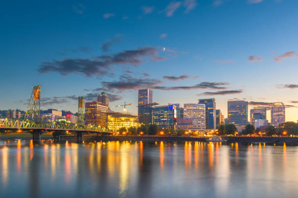 istock Portland, Oregon, USA Skyline 1281630668