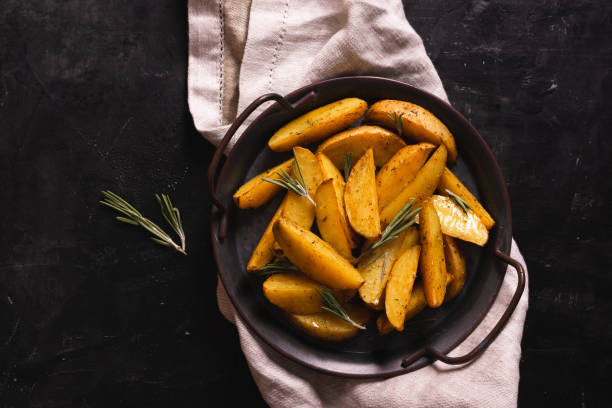 istock French fries in a bowl, grilled potato 1281635569
