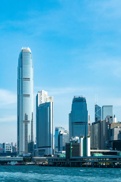 istock Modern skyscraper buildings, Central, Hong Kong 1281637426