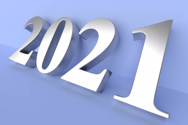 istock New year concept. Number 2021 stuffed on the side 1281639255