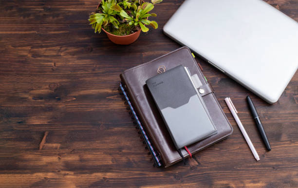 istock top view of home office desk ready to work study from home concept 1281646273