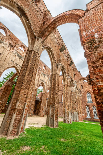 istock Tartu Cathedral (German: Dorpater Domkirche), dedicated to Saints Peter and Paul 1281652248