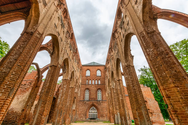 istock Tartu Cathedral (German: Dorpater Domkirche), dedicated to Saints Peter and Paul 1281652764