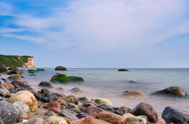 istock Baltic Sea beach beautiful landscape with stones 1281655957