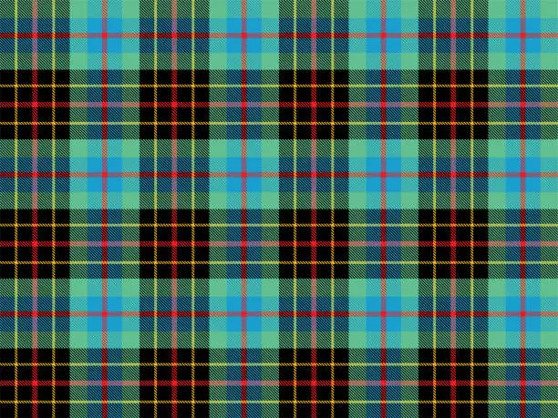 Vector illustration of Seamless tartan check