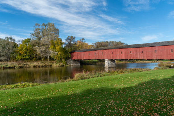 istock West Montrose Covered Bridge (Kissing Bridge), Ontario, Canada 1281663095