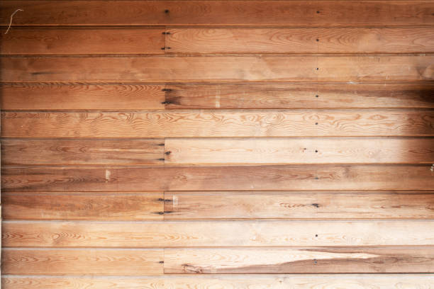 Decorative Wooden plank wall background