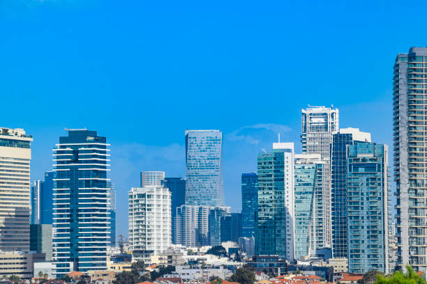 istock Tel Aviv Skyline Cityscape, Israel 1281673436