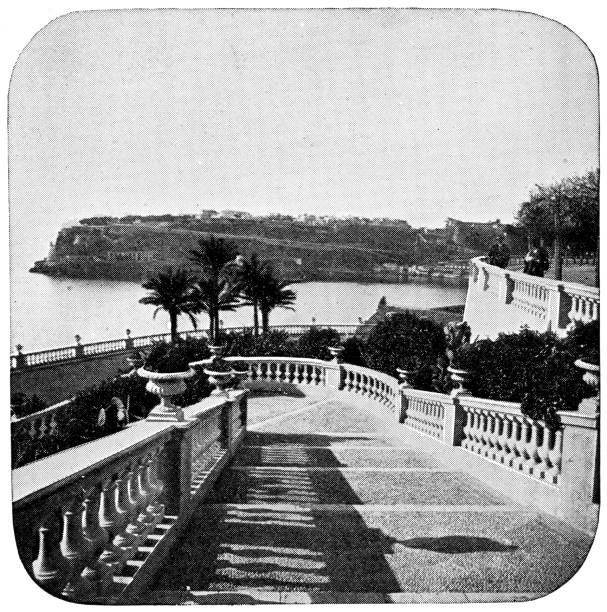 istock Port Hercules in Monte Carlo, Monaco - 19th Century 1281677487