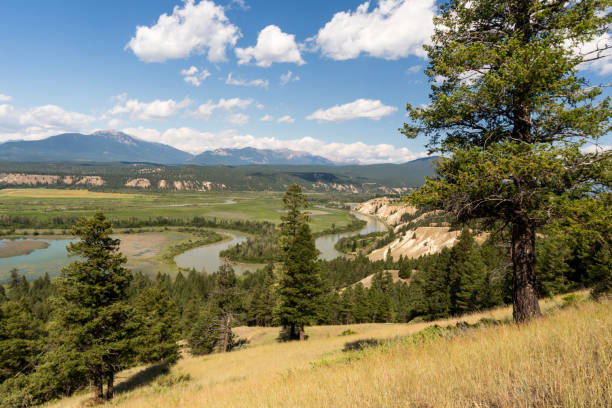 istock View from above at Columbia river in Canada 1281678926