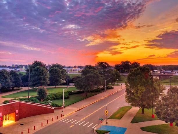 istock Summer Sunrise Over Little Rock 1281680755