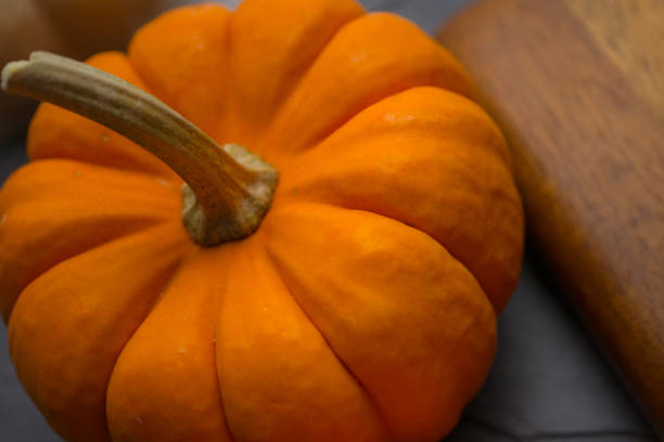 istock Colorful pumpkins and pumpkin pie 1281683214