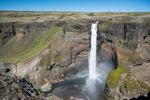 Name: Grannifoss waterfall\nCountry: Iceland\nLocation: Grannifoss