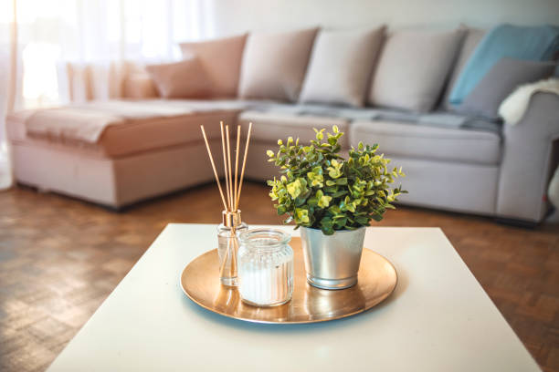 istock Decoration, hygge and aromatherapy concept 1281695558