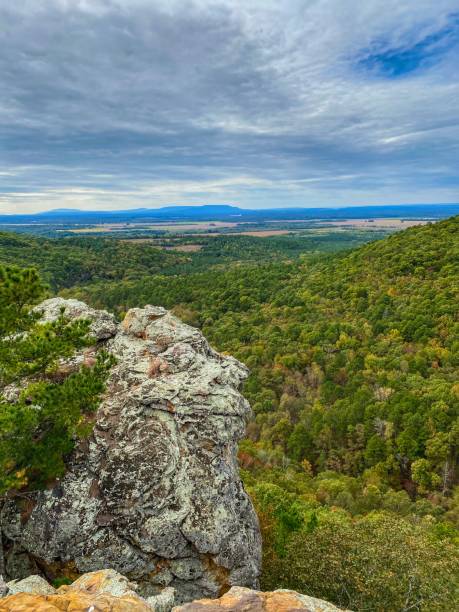 istock Petit Jean Mountain Overlook -- Autumn 1281695858