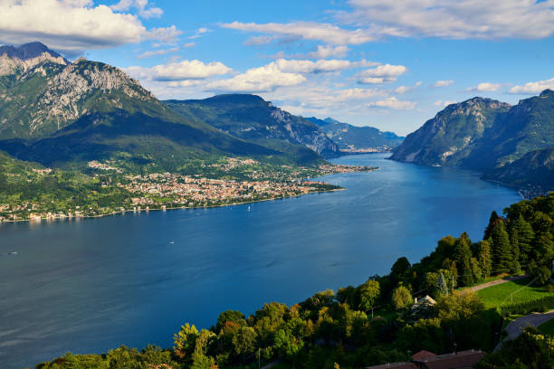 istock Beautiful landscape on Como Lake. 1281700259