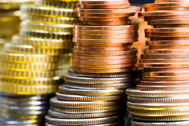 istock old coins with scratches and other damages after long-term use 1281701452