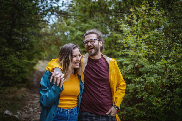 istock Love couple enjoying nature 1281703949