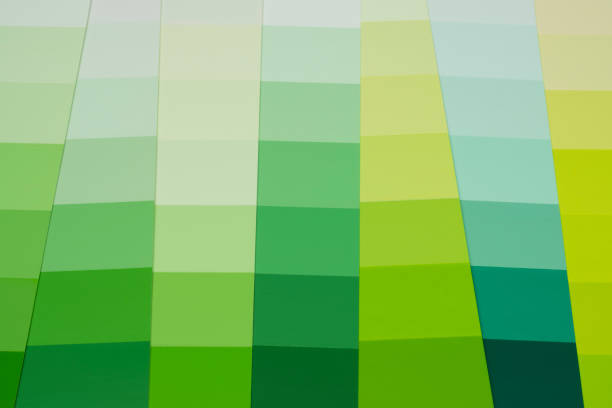 Abstract art background with colored picture papers