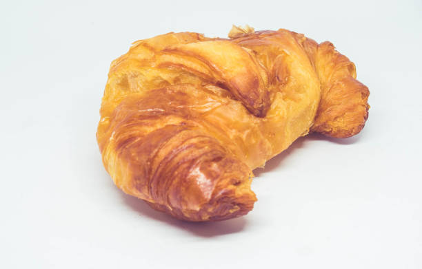 istock France Croissant bread bakery isolated on white background 1281749875